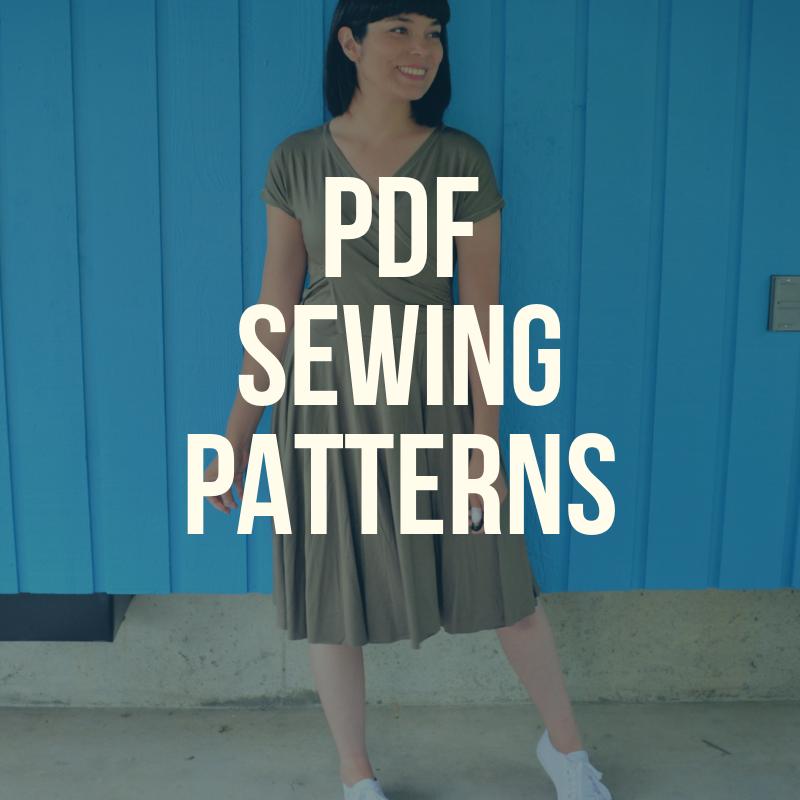 Women's Clothing Sewing Patterns - Shirred Top & Princess Wrap Sewing  Pattern